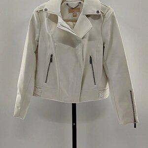 Michael Kors Vegan Leather Jacket New with tags Size Medium